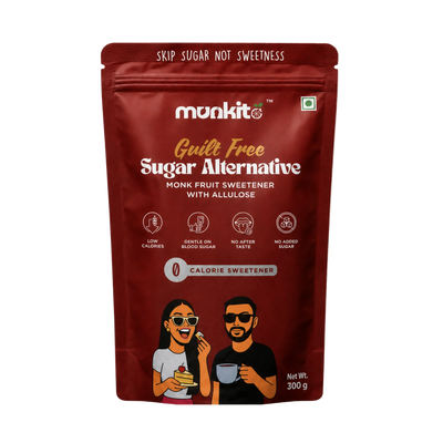 MONK FRUIT SWEETENER WITH ALLULOSE