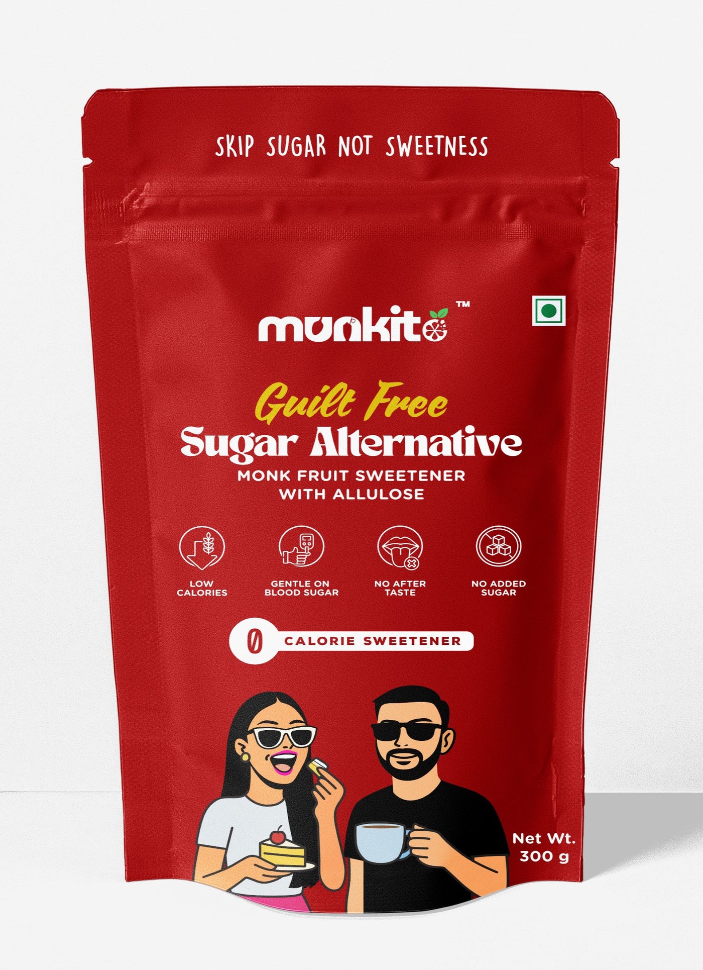 Monk Fruit Sweetener with Allulose