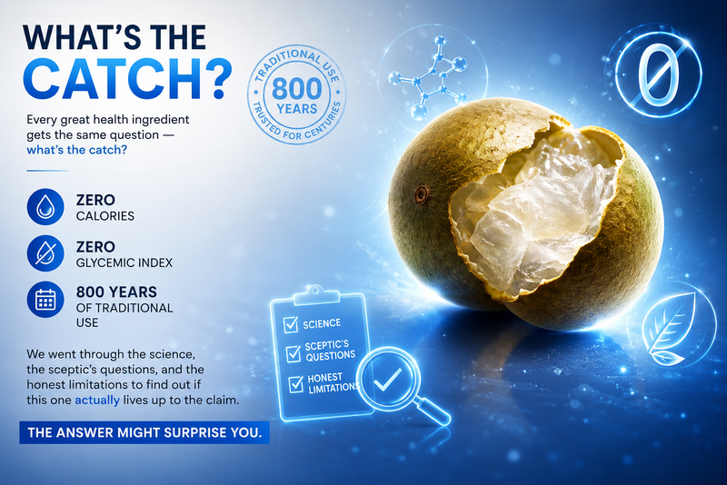 Zero Calories, Zero Guilt — Is Monk Fruit Too Good to Be True?