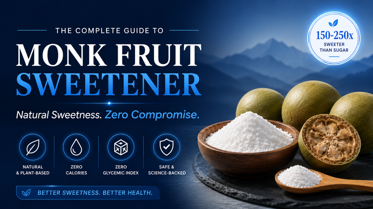 Monk Fruit Sweetener - The Only Honest Answer to Sugar India Has Been Waiting For