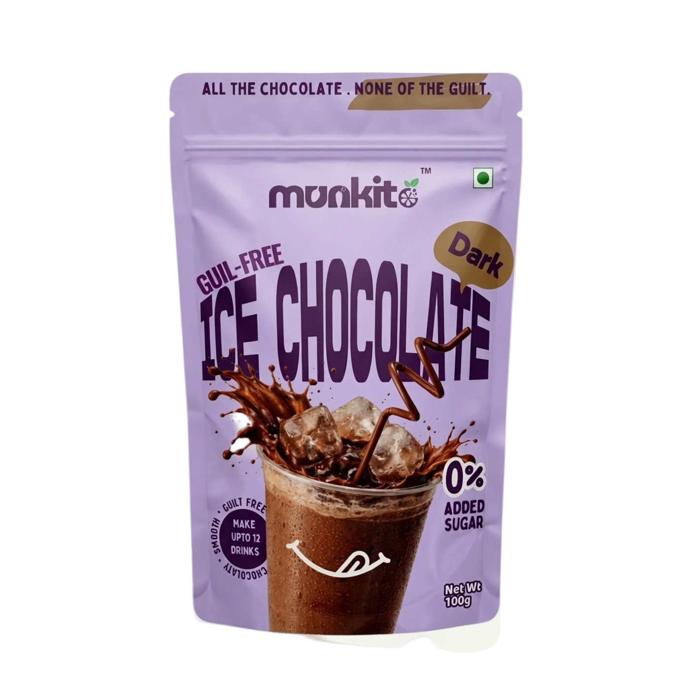 Sugar Free Iced Chocolate with Monk Fruit