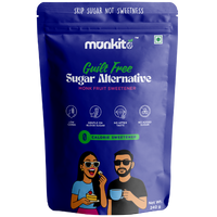 Munkito guilt-free sugar alternative packaging on a white background
