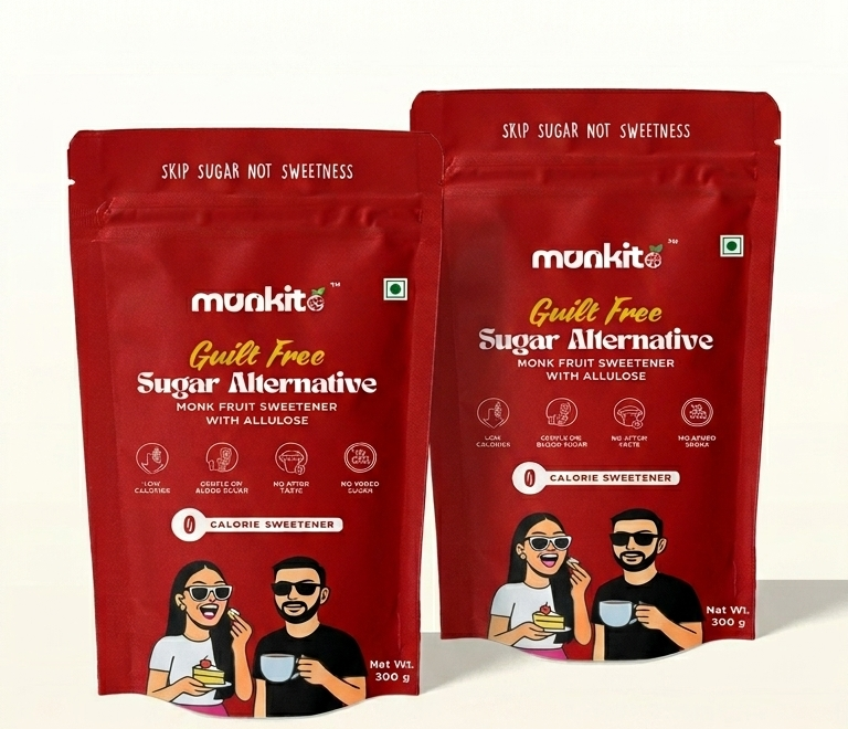 Monk Fruit Sweetener with Allulose